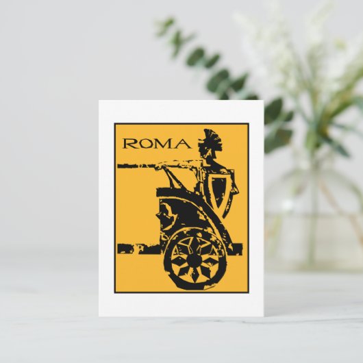 Roma-Poster Briefkaart (Staand voorkant)