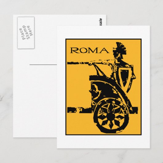 Roma-Poster Briefkaart (Voorkant / Achterkant)