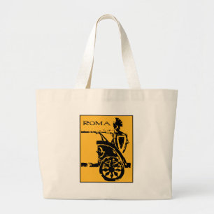 Roma-Poster Grote Tote Bag