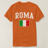 Roma Rome Italië Italiaanse Italiaanse Italiaanse T-shirt (Design voorkant)