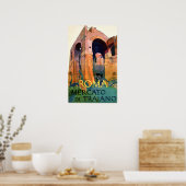 ROMA ROME MERCATO DI TRAIANO Trajan Market  Poster (Keuken)