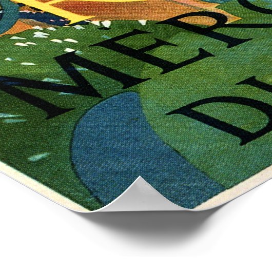 ROMA ROME MERCATO DI TRAIANO Trajan Market  Poster (Hoek)