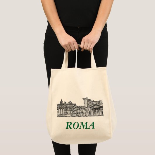 Roma, Rome... reissouvenircadeaus Tote Bag (Voorkant (product))