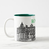 Roma, Rome... reissouvenircadeaus Tweekleurige Koffiemok (Links)