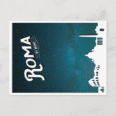 Roma 's nachts . briefkaart (Voorkant)