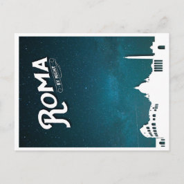 Roma 's nachts . briefkaart
