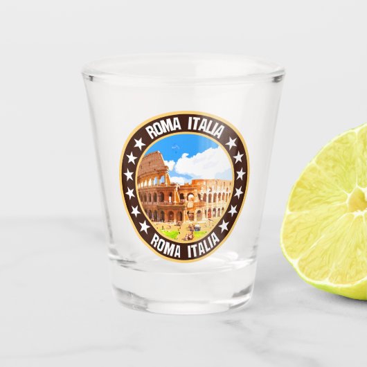 Roma Shot Glas (Voorkant)