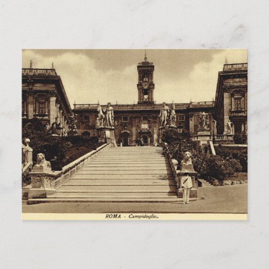 Roma, Stappen naar Campodoglio Briefkaart (Voorkant)