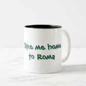 Roma Teddy-mok Tweekleurige Koffiemok (Voorkant rechts)