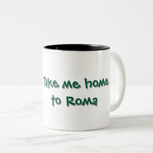 Roma Teddy-mok Tweekleurige Koffiemok (Voorkant rechts)