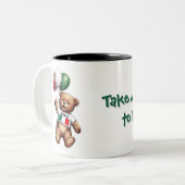 Roma Teddy-mok Tweekleurige Koffiemok (Voorkant links)