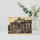 Roma Trevi-fontein Briefkaart (Staand voorkant)