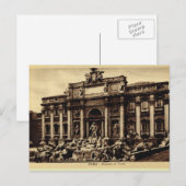 Roma Trevi-fontein Briefkaart (Voorkant / Achterkant)