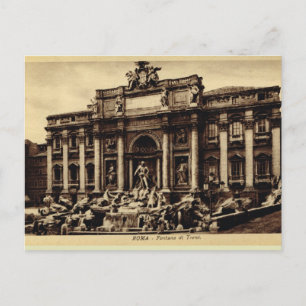 Roma Trevi-fontein Briefkaart