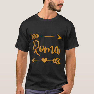 Roma Tx Texas Funny City Home Roots Verenigde Stat T-shirt