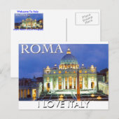 ROMA (van Muyiwa Adetola Okubule) Briefkaart (Voorkant / Achterkant)