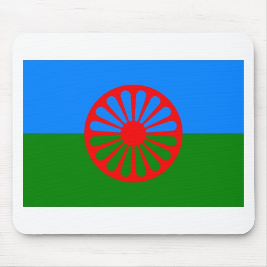 Roma-vlag (Roma-vlag) Muismat (Voorkant)
