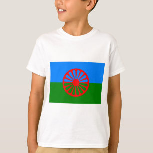 Roma-vlag (Roma-vlag) T-shirt