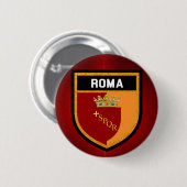 Roma-vlag Ronde Button 5,7 Cm (Voorkant /achterkant)