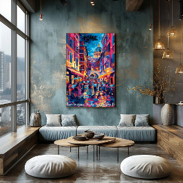 Roma: When in Rome - Arte Contemporáneo Perfect Poster