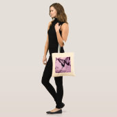 Romaanse botanische kunst Boheemse vlinder Tote Bag (Voorkant (model))