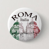 Romagestampt Ronde Button 5,7 Cm (Voorkant)