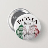 Romagestampt Ronde Button 5,7 Cm (Voorkant /achterkant)