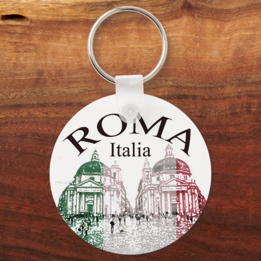 Romagestampt Sleutelhanger (Voorkant)