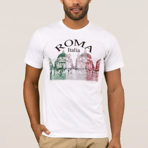 Romagestampt T-shirt
