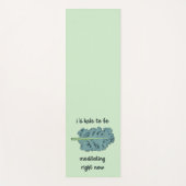 "Romaine Calm - Lettuce Meditate" pun Yogamat (Voorkant)
