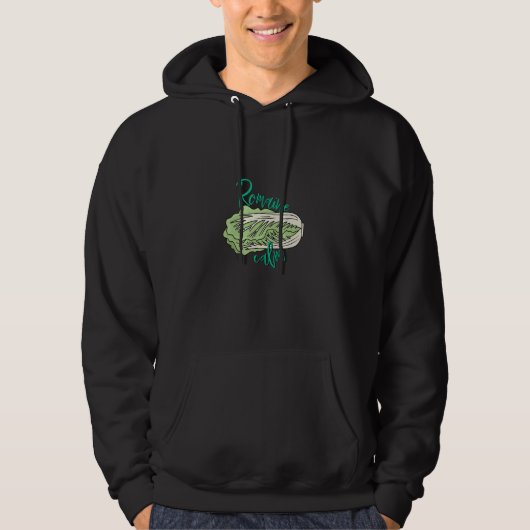 Romaine Calm Lettuce Vegan Romaine Calm Hoodie (Voorkant)