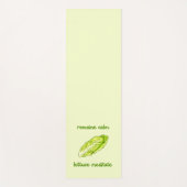 "Romaine Calm - Sla-medaille" Yogamat (Voorkant)
