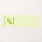 "Romaine Calm - Sla-medaille" Yogamat (Voorkant (horizontaal))