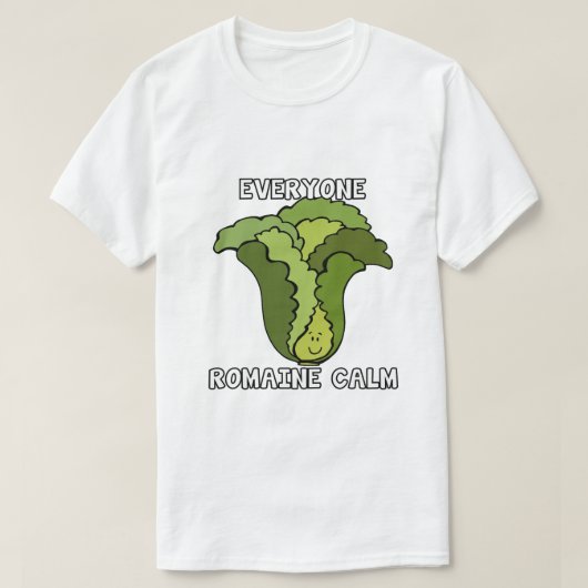 Romaine Calm T-shirt (Design voorkant)