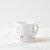 Romaine Calm & Turnip the Beet Espresso Kop (Voorkant rechts)