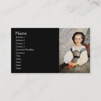 Romaine Lascaux door Renoir Visitekaartje