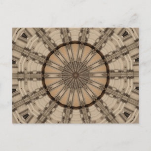Roman Abstracte Kunst Kaleidoscoop Grafisch Ontwer Briefkaart