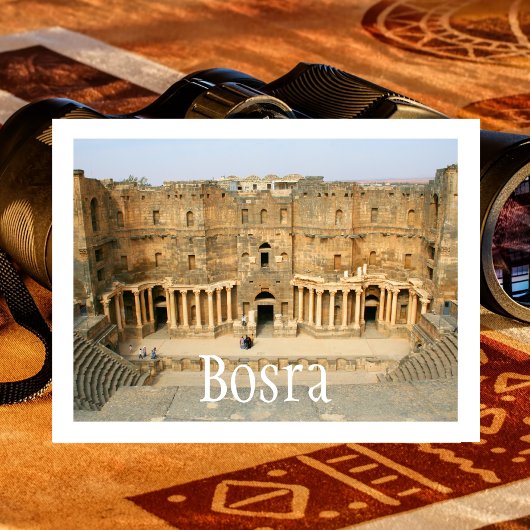 Roman Amphitheater, Bosra, Syrië Briefkaart