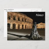 Roman Amphitheatre Nîmes Briefkaart (Voorkant / Achterkant)