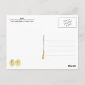 Roman Amulets - gravures van de Abraxas Gemstone Briefkaart (Achterkant)