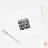Roman Anchors Vierkante Sticker (Envelop)