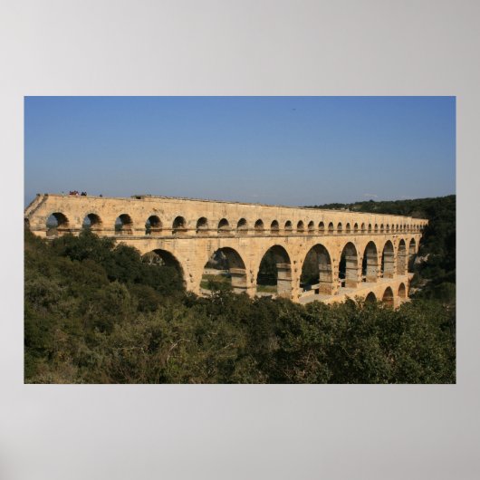 Roman Aquaduct Poster (Voorkant)