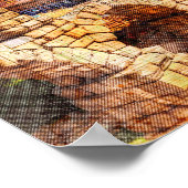 Roman Aqueduct, Segovia. Spanje Poster (Hoek)