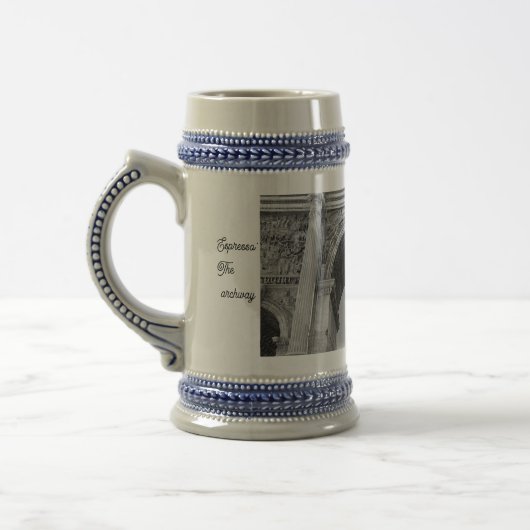 Roman archway Grappig Quote Koffie mok (Links)