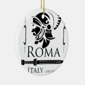 Roman Army - Legionair met Gladio Keramisch Ornament (Rechts)