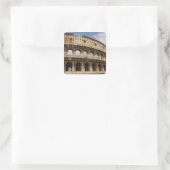 Roman Art. Colosseum of Flavian 2 Vierkante Sticker (Tas)