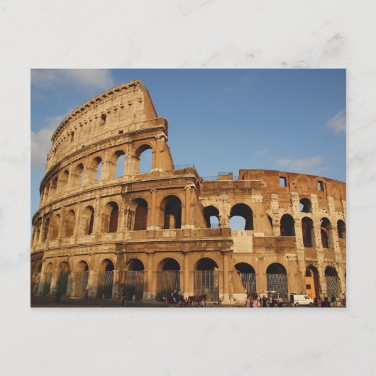 Roman Art. Colosseum of Flavian 4 Briefkaart (Voorkant)