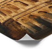 Roman Art. Colosseum of Flavian 4 Poster (Hoek)