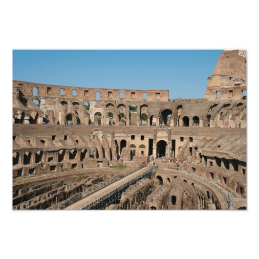 Roman Art. Colosseum of Flavian 5 Foto Afdruk (Voorkant)