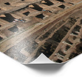 Roman Art. Colosseum of Flavian 5 Foto Afdruk (Hoek)